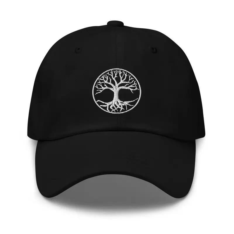 Hat White Logo